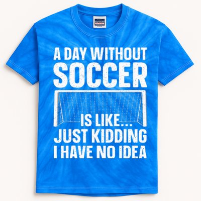 Cool Soccer Art For Mom Goalie Coach Soccer Player Kids Tie-Dye T-Shirt