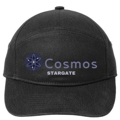 Cosmos Stargate ATOM Cosmos Crypto HODL Cryptocurrency Cosmos Blockchain 7-Panel Snapback Hat