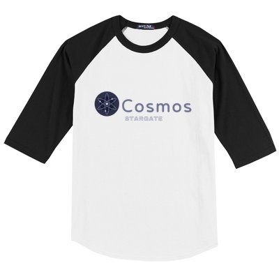 Cosmos Stargate ATOM Cosmos Crypto HODL Cryptocurrency Cosmos Blockchain Baseball Sleeve Shirt