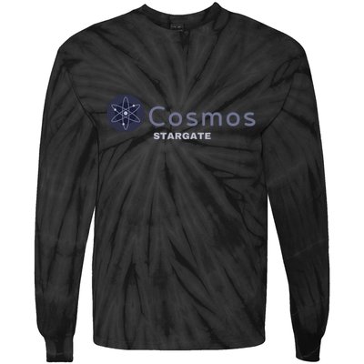 Cosmos Stargate ATOM Cosmos Crypto HODL Cryptocurrency Cosmos Blockchain Tie-Dye Long Sleeve Shirt