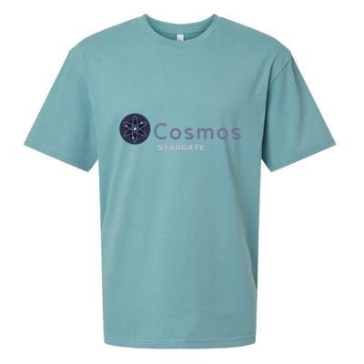 Cosmos Stargate ATOM Cosmos Crypto HODL Cryptocurrency Cosmos Blockchain Sueded Cloud Jersey T-Shirt