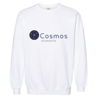 Cosmos Stargate ATOM Cosmos Crypto HODL Cryptocurrency Cosmos Blockchain Garment-Dyed Sweatshirt
