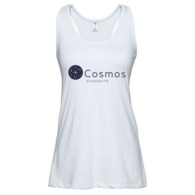 Cosmos Stargate ATOM Cosmos Crypto HODL Cryptocurrency Cosmos Blockchain Ladies Essential Flowy Tank