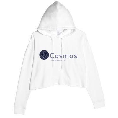 Cosmos Stargate ATOM Cosmos Crypto HODL Cryptocurrency Cosmos Blockchain Crop Fleece Hoodie