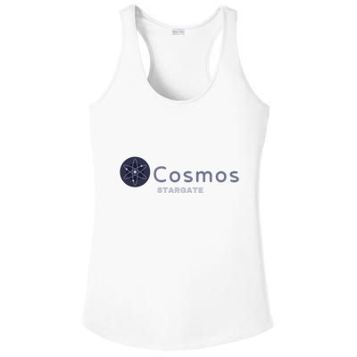 Cosmos Stargate ATOM Cosmos Crypto HODL Cryptocurrency Cosmos Blockchain Ladies PosiCharge Competitor Racerback Tank
