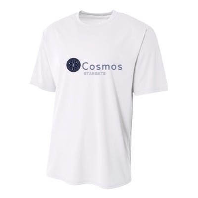 Cosmos Stargate ATOM Cosmos Crypto HODL Cryptocurrency Cosmos Blockchain Youth Performance Sprint T-Shirt