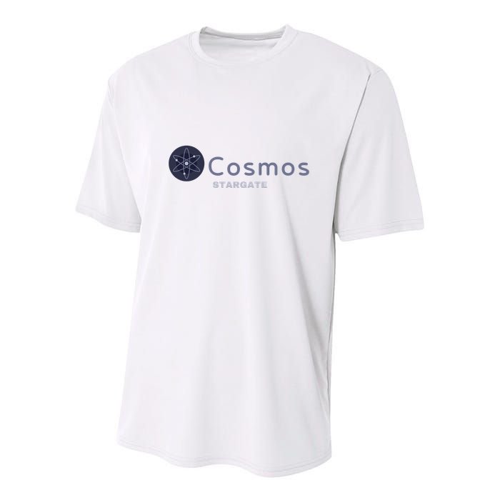 Cosmos Stargate ATOM Cosmos Crypto HODL Cryptocurrency Cosmos Blockchain Youth Performance Sprint T-Shirt