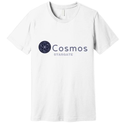 Cosmos Stargate ATOM Cosmos Crypto HODL Cryptocurrency Cosmos Blockchain Premium T-Shirt