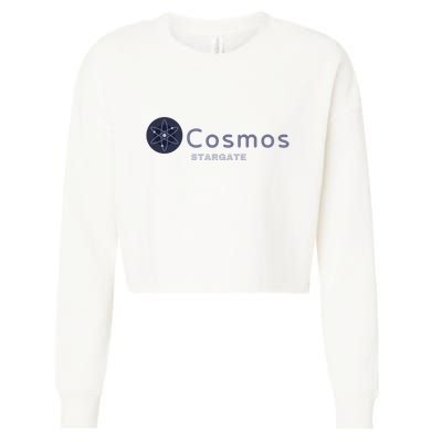 Cosmos Stargate ATOM Cosmos Crypto HODL Cryptocurrency Cosmos Blockchain Cropped Pullover Crew