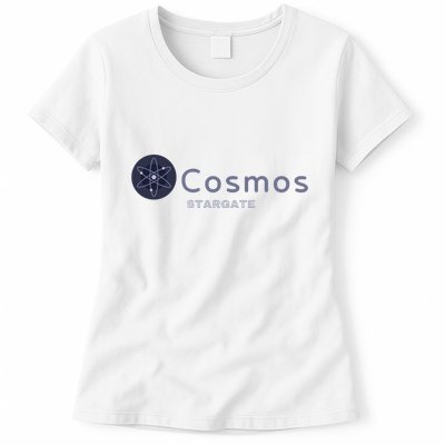 Cosmos Stargate ATOM Cosmos Crypto HODL Cryptocurrency Cosmos Blockchain Womens T-Shirt