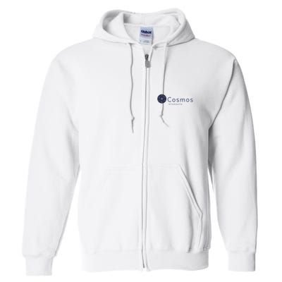Cosmos Stargate ATOM Cosmos Crypto HODL Cryptocurrency Cosmos Blockchain Full Zip Hoodie