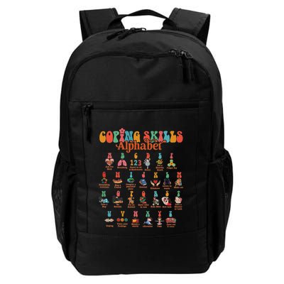 Coping Skills Alphabet Mental Health Awareness Self Care Daily Commute Backpack