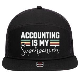 Calculating Spreadsheet Accounting Using Excel Accountant 7 Panel Mesh Trucker Snapback Hat