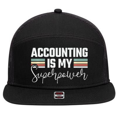 Calculating Spreadsheet Accounting Using Excel Accountant 7 Panel Mesh Trucker Snapback Hat