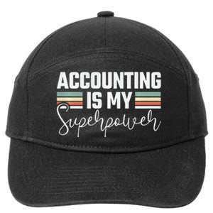 Calculating Spreadsheet Accounting Using Excel Accountant 7-Panel Snapback Hat