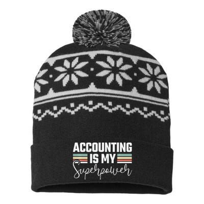 Calculating Spreadsheet Accounting Using Excel Accountant USA-Made Snowflake Beanie