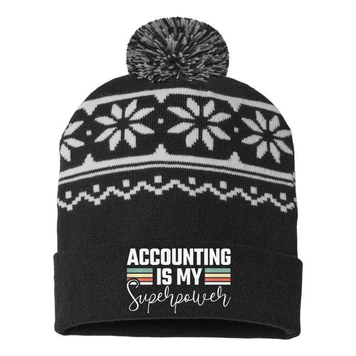 Calculating Spreadsheet Accounting Using Excel Accountant USA-Made Snowflake Beanie