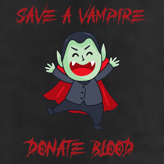 Cute Save A Vampire Donate Blood Vampire Halloween Adult Drive Performance Visor