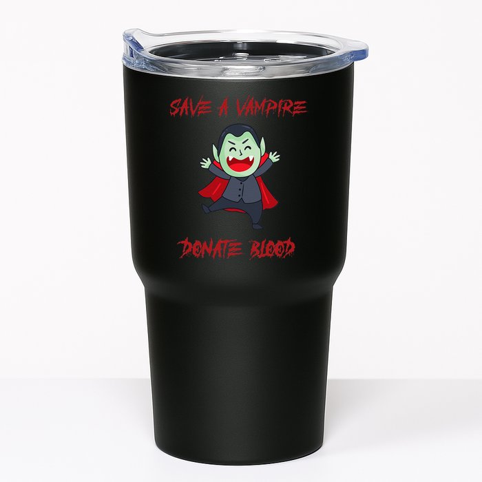 Cute Save A Vampire Donate Blood Vampire Halloween Tumbler