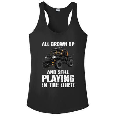 Cute Sidebyside Art Offroad Mudding Sxs Utv Ladies PosiCharge Competitor Racerback Tank