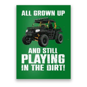 Cute Sidebyside Art Offroad Mudding Sxs Utv Poster