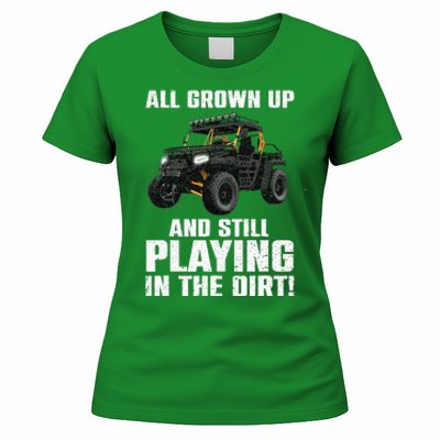 Cute Sidebyside Art Offroad Mudding Sxs Utv Women's T-Shirt