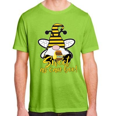 Cute Sweet As Can Bee Gnome Yellow Honey Bees Gift Adult ChromaSoft Performance T-Shirt