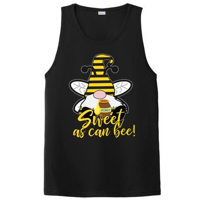 Cute Sweet As Can Bee Gnome Yellow Honey Bees Gift PosiCharge Competitor Tank