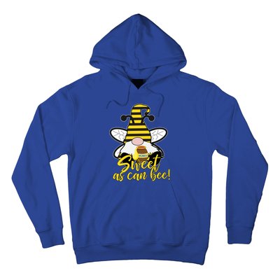 Cute Sweet As Can Bee Gnome Yellow Honey Bees Gift Hoodie