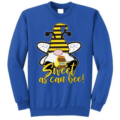 Cute Sweet As Can Bee Gnome Yellow Honey Bees Gift Sweatshirt