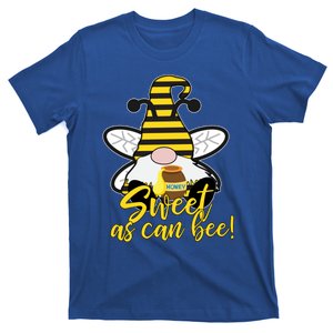 Cute Sweet As Can Bee Gnome Yellow Honey Bees Gift T-Shirt