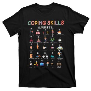 Coping Skills Alphabet School Counselor T-Shirt