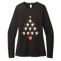 Christmas Soccer Ball Tree Holiday Season Matching Team Womens CVC Long Sleeve Shirt