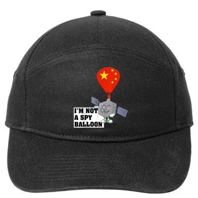 Chinese Surveillance Balloon I'm Not a Spy Ballon Usa 7-Panel Snapback Hat