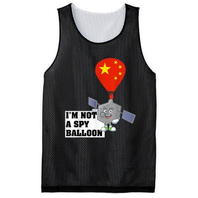 Chinese Surveillance Balloon I'm Not a Spy Ballon Usa Mesh Reversible Basketball Jersey Tank