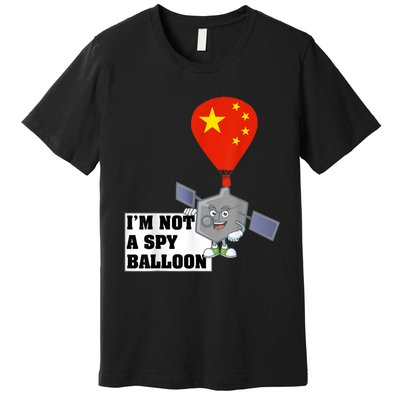 Chinese Surveillance Balloon I'm Not a Spy Ballon Usa Premium T-Shirt