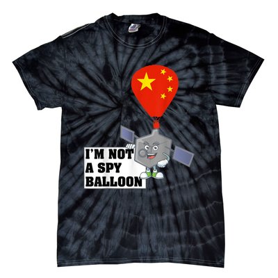 Chinese Surveillance Balloon I'm Not a Spy Ballon Usa Tie-Dye T-Shirt