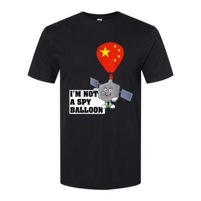 Chinese Surveillance Balloon I'm Not a Spy Ballon Usa Softstyle CVC T-Shirt