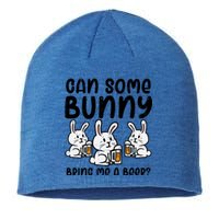 Can Some Bunny Bring Me Cute Funny Happy Easter Day Dad Funny Gift Sustainable Beanie