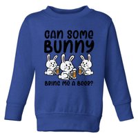 Can Some Bunny Bring Me Cute Funny Happy Easter Day Dad Funny Gift Toddler Sweatshirt