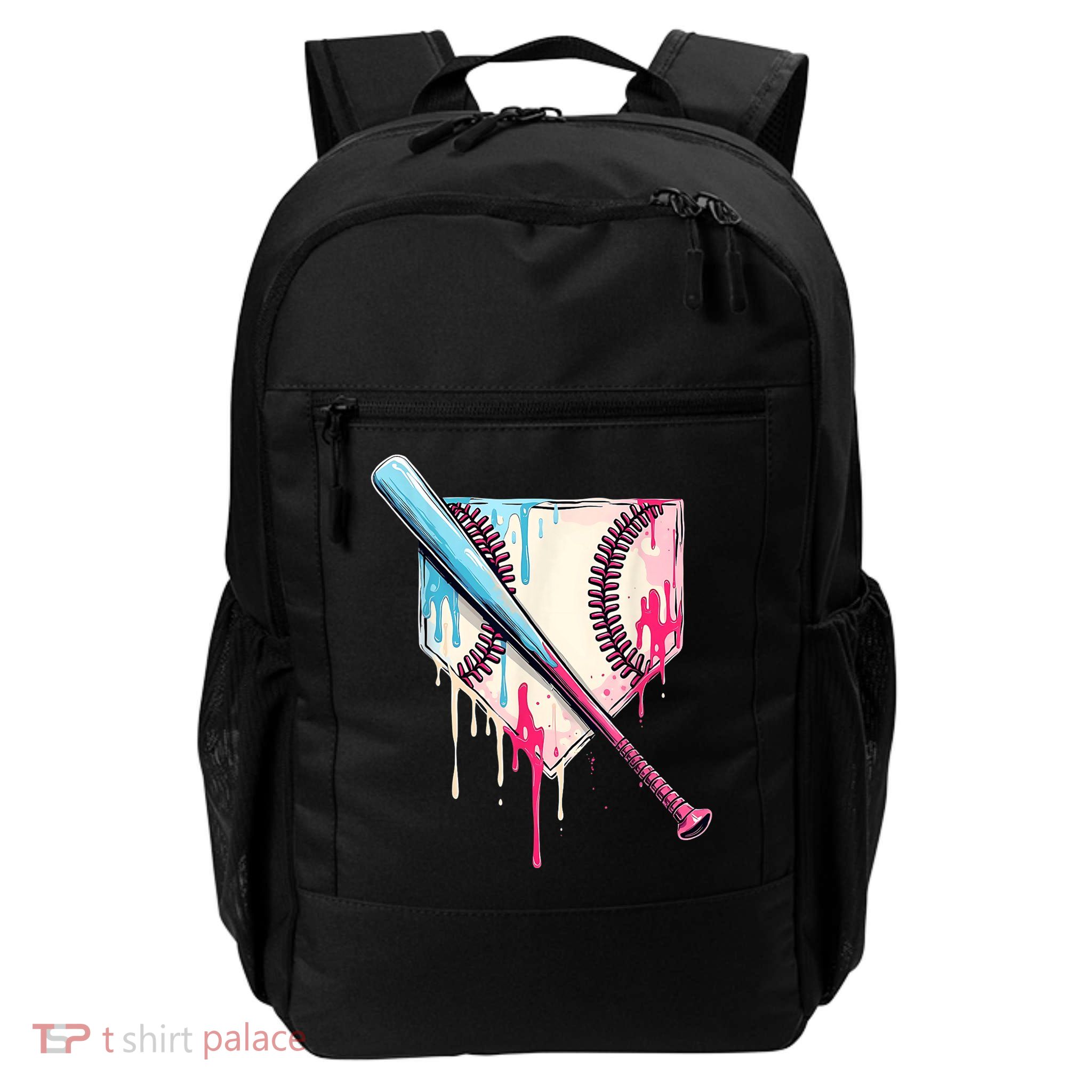 Cool Sport Baseballhome Plate Drip With Sprinkles Drip Backpack