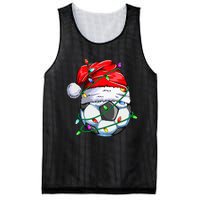 Christmas Soccer Ball Team Santa Sports Xmas  Mesh Reversible Basketball Jersey Tank