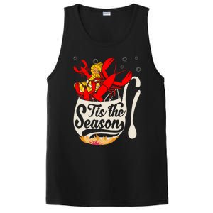 Crawfish Season Boil Funny Crayfish Eating Lobster Gift PosiCharge Competitor Tank