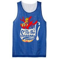 Crawfish Season Boil Funny Crayfish Eating Lobster Gift Mesh Reversible Basketball Jersey Tank