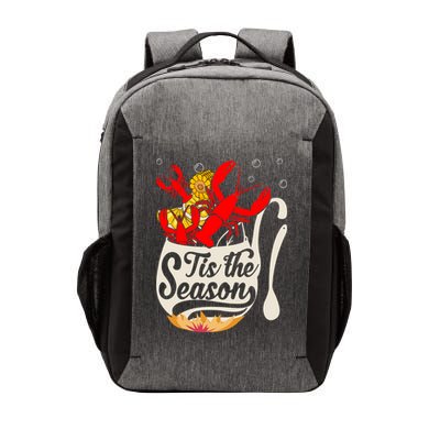 Crawfish Season Boil Funny Crayfish Eating Lobster Gift Vector Backpack
