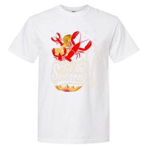 Crawfish Season Boil Funny Crayfish Eating Lobster Gift Garment-Dyed Heavyweight T-Shirt