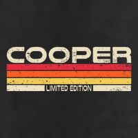 Cooper Surname Birthday Family Reunion 80s 90s Sunset Beanie