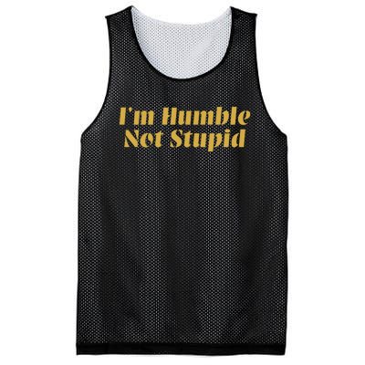 Cowboy Siir Bovain IM Humble Not Stupid Mesh Reversible Basketball Jersey Tank