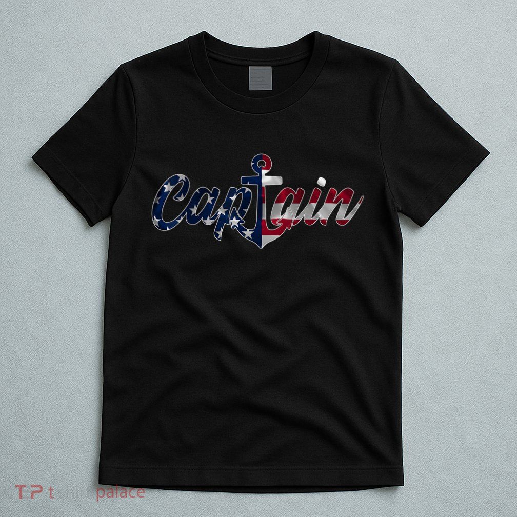 Captain Sailing Boat Sailing Captain T-Shirt