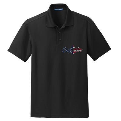 Captain Sailing Boat Sailing Captain Dry Zone Grid Polo